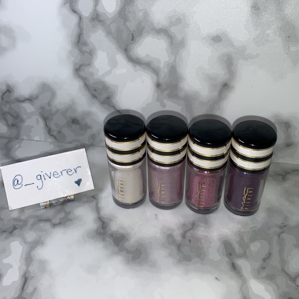 Nocturnals Silver & Violet Set MAC PIGMENT & GLITTER SET